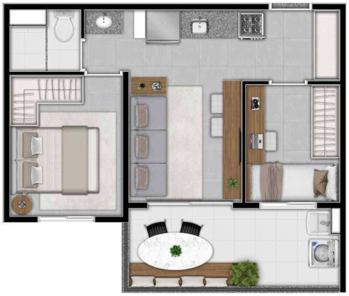 Imagem Imóvel com 1 Quarto à Venda, 27 m² em Santana - São Paulo Imagem Imóvel com 1 Quarto à Venda, 27 m² em Santana - São Paulo