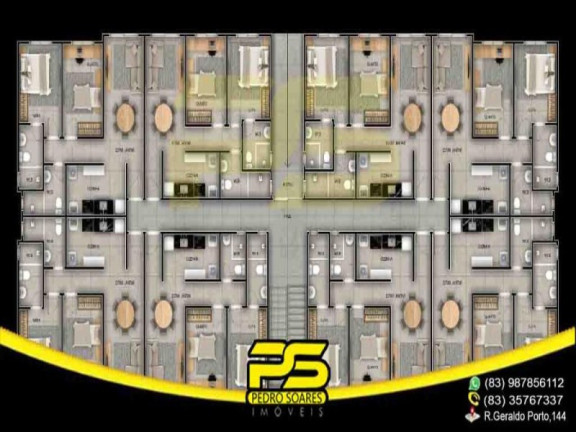 Imagem Apartamento com 2 Quartos à Venda, 54 m² em Ernesto Geisel - João Pessoa Imagem Apartamento com 2 Quartos à Venda, 54 m² em Ernesto Geisel - João Pessoa