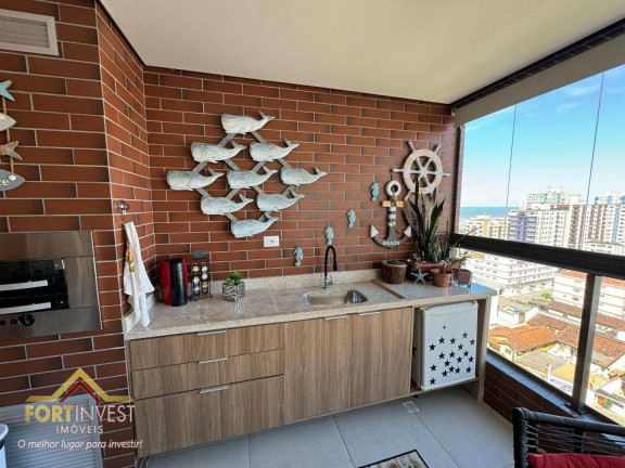 Imagem Imóvel com 3 Quartos à Venda, 145 m² em Vila Guilhermina - Praia Grande