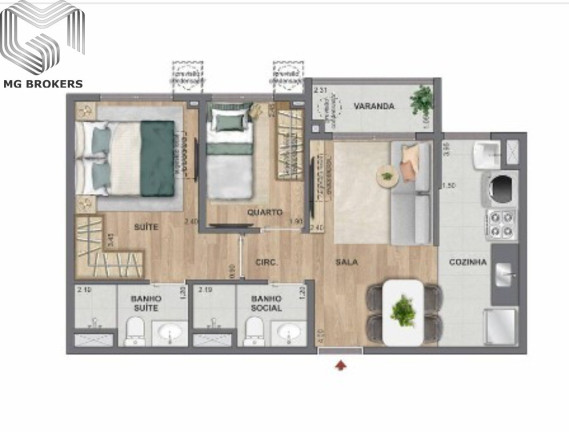Imagem Imóvel com 2 Quartos à Venda, 39 m² em Curicica - Rio De Janeiro Imagem Imóvel com 2 Quartos à Venda, 39 m² em Curicica - Rio De Janeiro