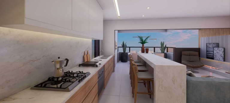 Imagem Apartamento com 3 Quartos à Venda, 125 m² em Vila Assunção - Santo André