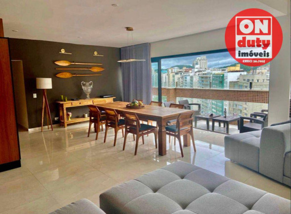 Imagem Cobertura com 4 Quartos à Venda, 340 m² em Pitangueiras - Guarujá