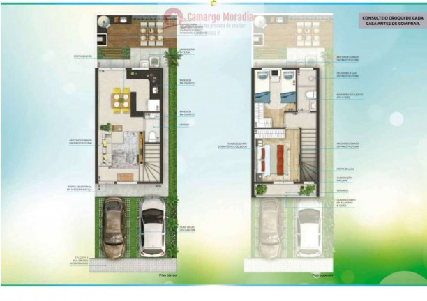 Imagem Casa de Condomínio com 3 Quartos à Venda, 95 m² em Jardim Modelo - Suzano