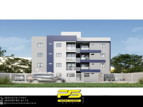 Imagem Apartamento com 2 Quartos à Venda, 57 m² em Jardim Cidade Universitária - João Pessoa