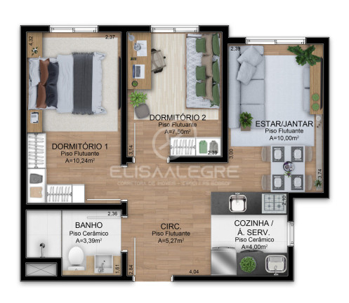 Imagem Apartamento com 2 Quartos à Venda, 47 m² em Nova Sapucaia - Sapucaia Do Sul Imagem Apartamento com 2 Quartos à Venda, 47 m² em Nova Sapucaia - Sapucaia Do Sul