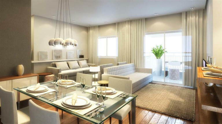 Imagem Apartamento com 2 Quartos à Venda, 59 m² em Campestre - Santo André