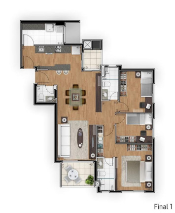Imagem Apartamento com 2 Quartos à Venda, 91 m² em Ahú - Curitiba