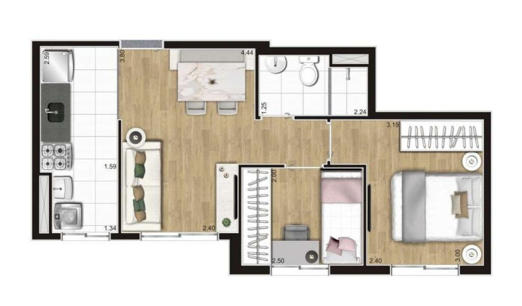 Imagem Apartamento com 2 Quartos à Venda, 42 m² em Itaquera - São Paulo Imagem Apartamento com 2 Quartos à Venda, 42 m² em Itaquera - São Paulo