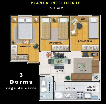 Imagem Apartamento com 3 Quartos à Venda, 50 m² em Penha De França - São Paulo Imagem Apartamento com 3 Quartos à Venda, 50 m² em Penha De França - São Paulo