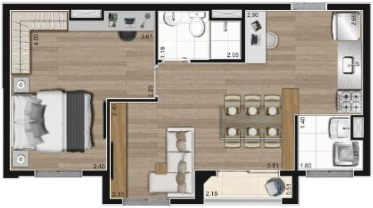 Imagem Apartamento com 2 Quartos à Venda, 38 m² em Barra Funda - São Paulo Imagem Apartamento com 2 Quartos à Venda, 38 m² em Barra Funda - São Paulo