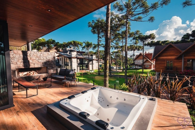 Imagem Casa de Condomínio com 4 Quartos à Venda, 588 m² em Condomínio Aspen Mountain - Gramado
