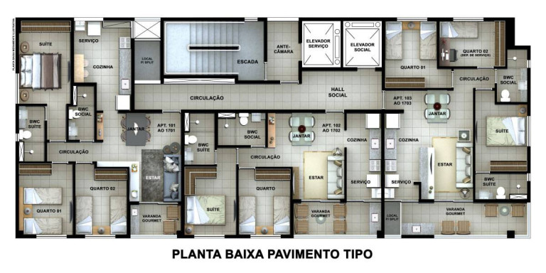 Imagem Apartamento com 2 Quartos à Venda, 54 m² Imagem Apartamento com 2 Quartos à Venda, 54 m²