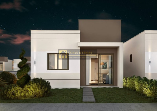 Imagem Casa de Condomínio com 2 Quartos à Venda, 40 m² em Papagaio - Feira De Santana