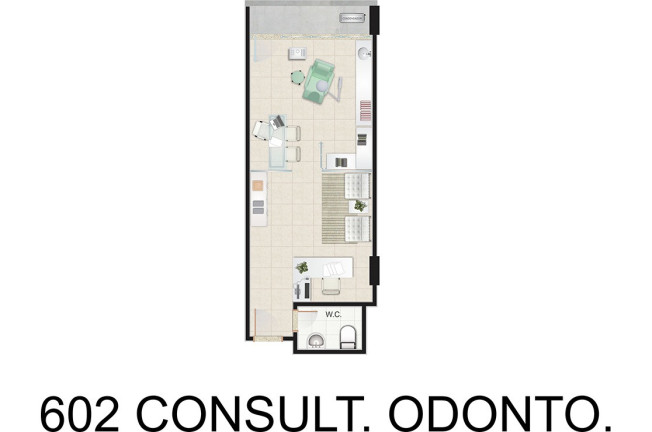Imagem Sala Comercial à Venda, 45 m² em Mata Da Praia - Vitória