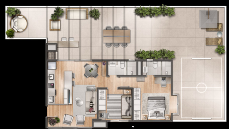 Imagem Imóvel com 2 Quartos à Venda, 108 m² em Menino Deus - Porto Alegre