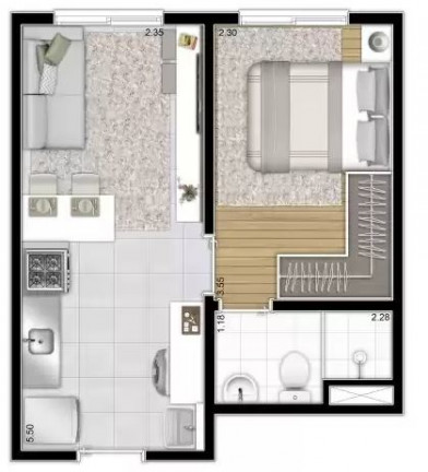 Imagem Apartamento com 1 Quarto à Venda, 28 m² em Casa Verde - São Paulo Imagem Apartamento com 1 Quarto à Venda, 28 m² em Casa Verde - São Paulo