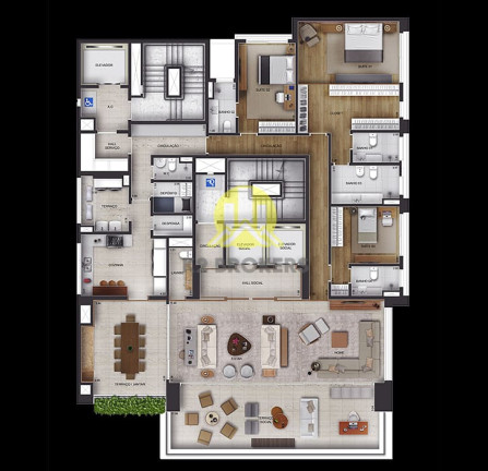 Imagem Apartamento com 4 Quartos à Venda, 303 m² em Itaim Bibi - São Paulo