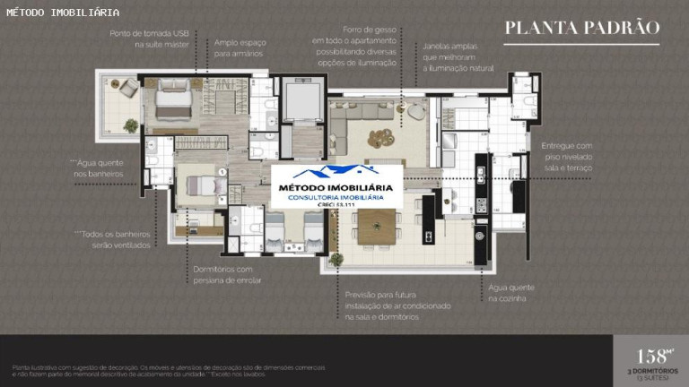 Imagem Apartamento com 3 Quartos à Venda, 158 m² em Moema - São Paulo