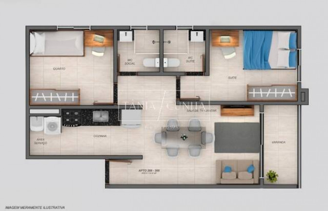 Imagem Apartamento com 2 Quartos à Venda, 50 m² em Aeroclube - João Pessoa Imagem Apartamento com 2 Quartos à Venda, 50 m² em Aeroclube - João Pessoa
