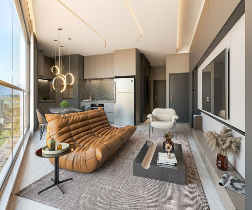 Imagem Apartamento com 1 Quarto à Venda, 51 m² em Itapema - Itapema