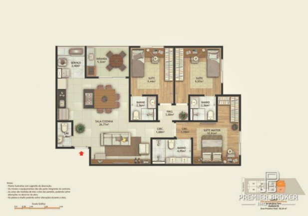 Imagem Apartamento com 2 Quartos à Venda, 104 m² em Agriões - Teresópolis Imagem Apartamento com 2 Quartos à Venda, 104 m² em Agriões - Teresópolis