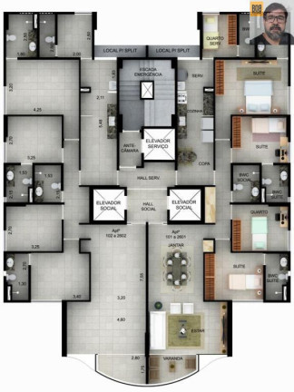 Foto do imóvel Apartamento com 4 Quartos à Venda, 135 m² em Boa Viagem - Recife