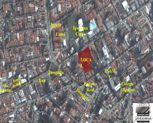 Imagem Terreno à Venda,  em Centro - Sorocaba