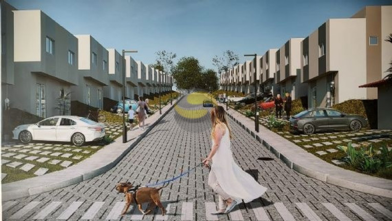 Casa de Condomínio com 2 Quartos à Venda, 49 m² em Centro - Vargem Grande Paulista