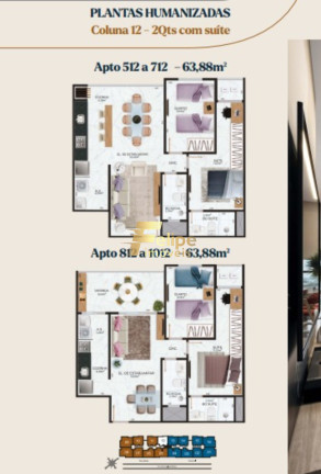 Imagem Imóvel com 2 Quartos à Venda, 64 m² em Jardim Camburi - Vitória Imagem Imóvel com 2 Quartos à Venda, 64 m² em Jardim Camburi - Vitória