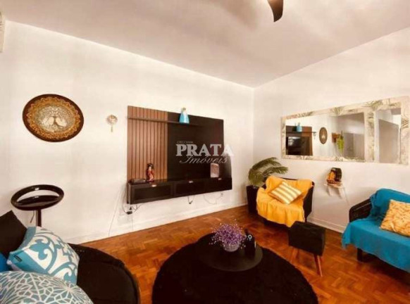 Imagem Apartamento com 2 Quartos para Alugar, 110 m² em Gonzaga - Santos Imagem Apartamento com 2 Quartos para Alugar, 110 m² em Gonzaga - Santos