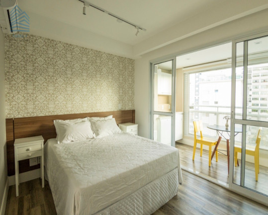 Imagem Imóvel com 1 Quarto para Alugar, 26 m² em Campo Belo - São Paulo