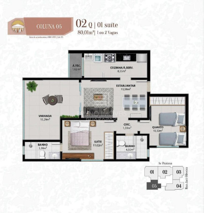 Imagem Apartamento com 2 Quartos à Venda, 101 m² em Praia Do Morro - Guarapari Imagem Apartamento com 2 Quartos à Venda, 101 m² em Praia Do Morro - Guarapari