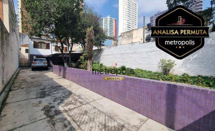 Terreno à Venda ou Locação, 400 m² em Jardim - Santo André