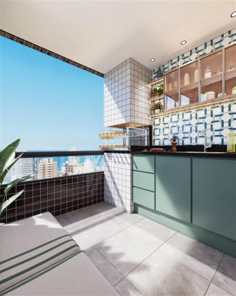 Imagem Apartamento com 2 Quartos à Venda, 67 m² em Ocian - Praia Grande