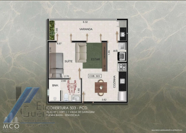 Imagem Apartamento com 2 Quartos à Venda, 63 m² em Centro - Ubatuba
