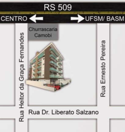 Imagem Apartamento com 2 Quartos à Venda, 98 m² em Camobi - Santa Maria Imagem Apartamento com 2 Quartos à Venda, 98 m² em Camobi - Santa Maria