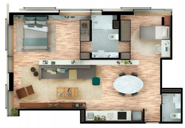 Imagem Cobertura com 3 Quartos à Venda, 115 m² em Moema - São Paulo