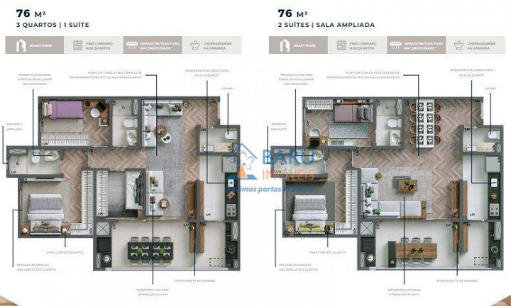 Imagem Apartamento com 2 Quartos à Venda, 76 m² em Chácara Santo Antônio - São Paulo Imagem Apartamento com 2 Quartos à Venda, 76 m² em Chácara Santo Antônio - São Paulo