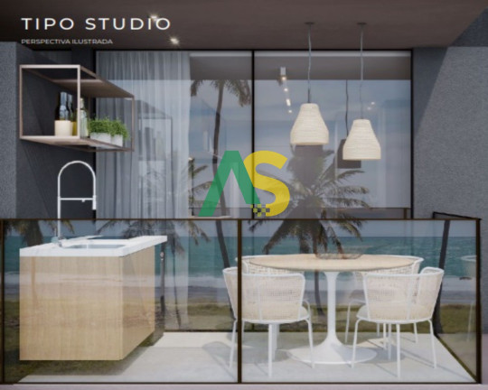 Imagem Imóvel com 1 Quarto à Venda, 30 m² em Praia De Muro Alto - Ipojuca Imagem Imóvel com 1 Quarto à Venda, 30 m² em Praia De Muro Alto - Ipojuca