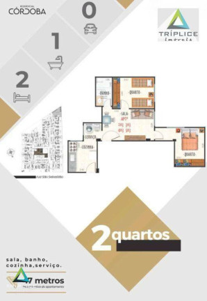 Imagem Apartamento com 2 Quartos à Venda, 47 m² em Santa Helena - Juiz De Fora