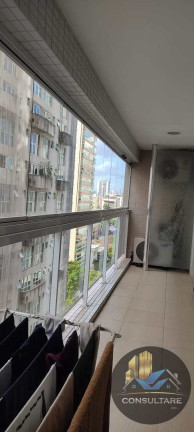 Imagem Apartamento com 1 Quarto para Alugar, 62 m² em Gonzaga - Santos