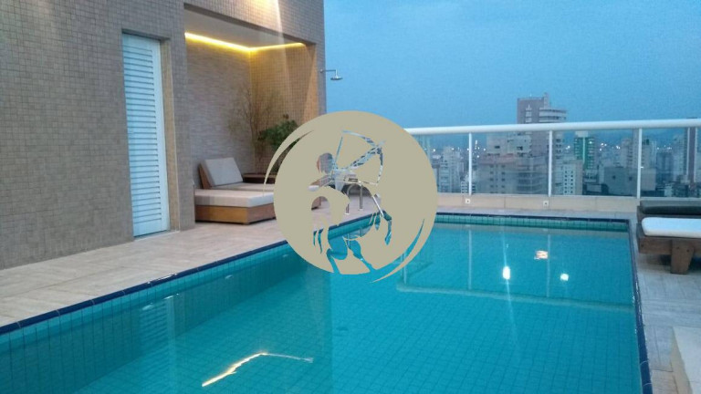 Imagem Cobertura com 4 Quartos à Venda, 440 m² em Gonzaga - Santos
