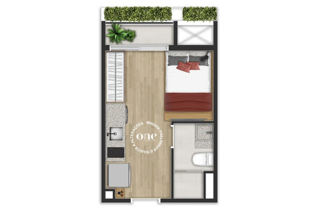 Imagem Imóvel com 1 Quarto à Venda, 27 m² em Indianópolis - São Paulo Imagem Imóvel com 1 Quarto à Venda, 27 m² em Indianópolis - São Paulo
