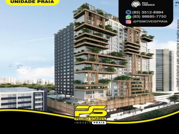 Apartamento com 2 Quartos à Venda, 48 m² em Tambaú - João Pessoa