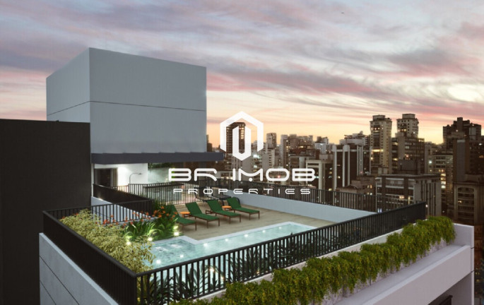 Imóvel com 1 Quarto à Venda, 57 m² em Santa Cecília - São Paulo