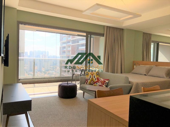 Imagem Apartamento com 1 Quarto à Venda, 44 m² em Brooklin Paulista - São Paulo