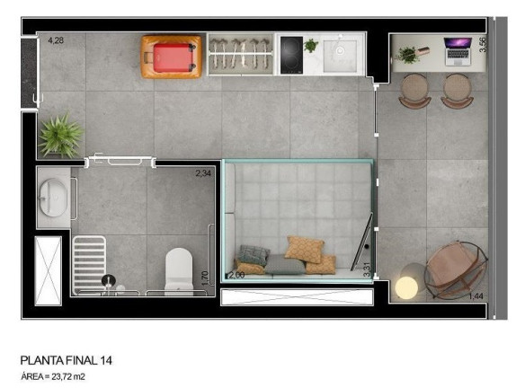 Imagem Imóvel com 1 Quarto à Venda, 26 m² em Vila Mariana - São Paulo