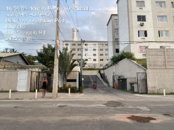 Apartamento com 2 Quartos à Venda, 47 m² em Monjolos - Sao Goncalo