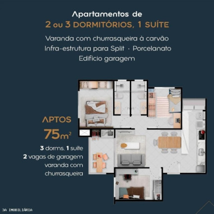 Imagem Apartamento com 3 Quartos à Venda, 75 m² em Rio Madeira - Porto Velho Imagem Apartamento com 3 Quartos à Venda, 75 m² em Rio Madeira - Porto Velho