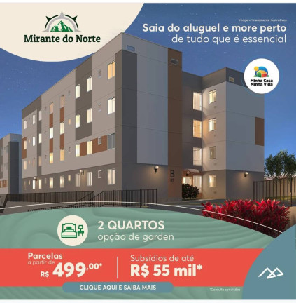 Apartamento com 2 Quartos à Venda,  em Ribeirão Do Lipa - Cuiabá
